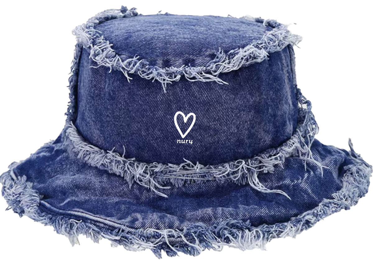 The Heart Bucket — Blue Very Frayed
